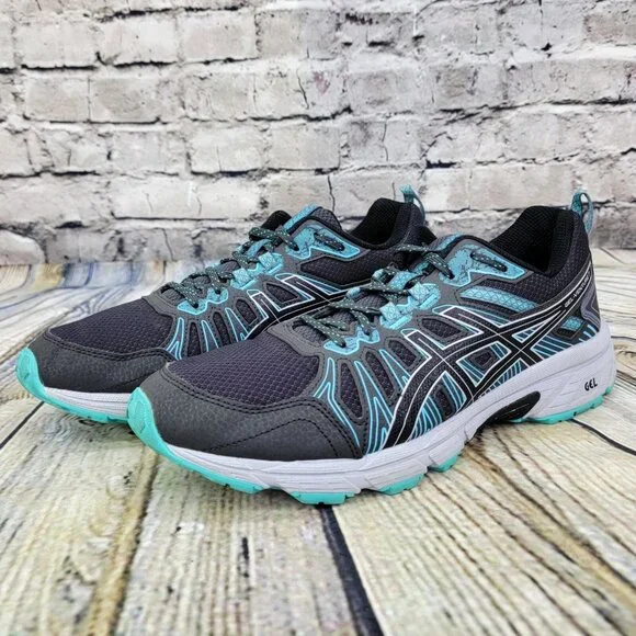 ASICS Gel-Venture 7 Women's 10 Gray Blue Trail Running Shoes Sneakers 1012A652 - Picture 5 of 8